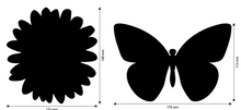 Stamperia Daisy Art Crafty shapes: Butterfly & Daisy - AI KLSM79