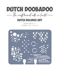 Dutch Doobadoo Mask Art - Rollerdex Pattern