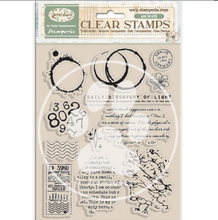 Stamperia - Secret Diary Collection Clear Stamp Set - 14cm x 18cm