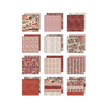 Tim Holtz Idea-ology - Palette Paper Collection: Red Paper Pad -8"x8" - 200 GSM