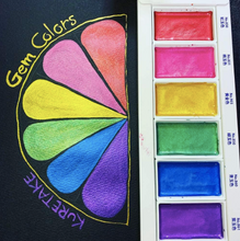 Kuretake Gansai Tambi Gem Colours