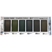 Kuretake Gansai Tambi Graphite Colours