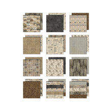 Tim Holtz Idea-ology - Palette Paper Collection: Neutral Paper Pad -8"x8" - 200 GSM