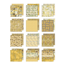 Tim Holtz Idea-ology - Palette Paper Collection: Yellow Paper Pad -12"x12" - 200 GSM