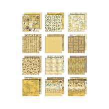 Tim Holtz Idea-ology - Palette Paper Collection: Yellow Paper Pad -8"x8" - 200 GSM