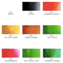 Kuretake Gansai Tambi Watercolour Paints - 18 Colour Set