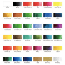 Kuretake Gansai Tambi Watercolour Paints - 36 Colour Set
