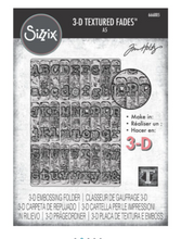 Sizzix by Tim Holtz - 3-D Texture Fades - Typewriter - Large A5