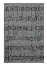 Sizzix by Tim Holtz - 3-D Texture Fades - Typewriter - Large A5