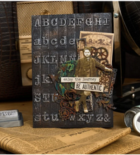 Sizzix by Tim Holtz - 3-D Texture Fades - Typewriter - Large A5