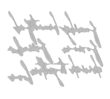 Sizzix by Tim Holtz - Thin Lits Die - Love (7 pieces)