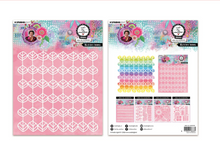 Studio Light - Art By Marlene Mask - Abstract Leaves