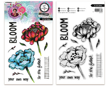 Studio Light - Art by Marlene - Clear Stamp - In Full Bloom