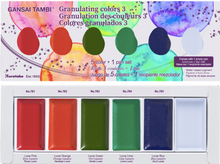 Kuretake Gansai Tambi Paints Granulating Colours 3