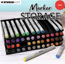 Studio Light - Marker Storage - 4 Stackable Storage Trays for 48 markers