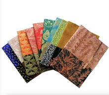Lamali Bamsa Fusion Notebook – (Olive Green & Black with Silver Pattern) 108 Pages (15x21cm)
