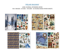 Ciao Bella - Polar Railway - Junk Journal Ephemera Book A4