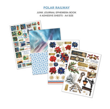 Ciao Bella - Polar Railway - Junk Journal Ephemera Book A4