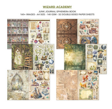 Ciao Bella - Wizard Academy - Junk Journal Ephemera Book A4