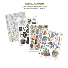 Ciao Bella - Wizard Academy - Junk Journal Ephemera Book A4