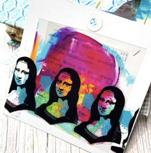 Dina Wakley MEdia Rub-Ons - On Their Mind - 2 Sheets