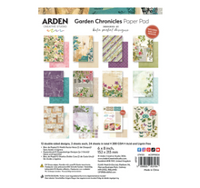 Arden Creative Studio Garden Chronicles 6x8 Inch Paper Pad by Katie Pertiet