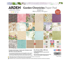 Arden Creative Studio Garden Chronicles 12x12 Inch Paper Pad by Katie Pertiet