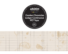 Arden Creative Studio Garden Chronicles PET Tape Ledger Continuous (5cmx5m) by Katie Pertiet