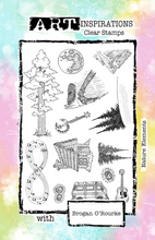 Art Inspirations - Designs by Brogan O'Rourke - Nature Elements - A5 - 26 Stamps