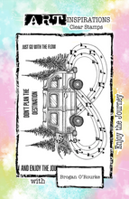 Art Inspirations - Designs by Brogan O'Rourke - Enjoy the Journey - A6 - 7 Stamps