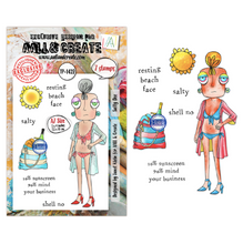 AALL & Create - Salty Dee - Dee Unfiltered - A7 Stamp Set - TP-1439