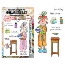 AALL & Create - Sniffly Dee - Dee Unfiltered - A7 Stamp Set - TP-1440