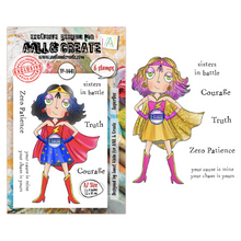 AALL & Create - Super Dee - Dee Unfiltered - A7 Stamp Set - TP-1441