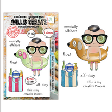 AALL & Create - Floatie Abs - Dee Unfiltered - A7 Stamp Set - TP-1451