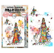 AALL & Create - Sugar Atelier - Carried Dreams - A6 Stamp Set - TP-1482
