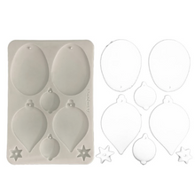 Stamperia - Classic Christmas Collection - A5 Silicone Mould - Christmas Balls SAVE 10%