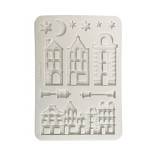Stamperia - Classic Christmas Collection - A5 Silicone Mould - Christmas Village SAVE 10%