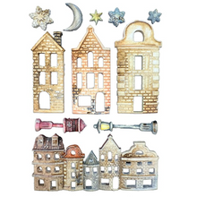 Stamperia - Classic Christmas Collection - A5 Silicone Mould - Christmas Village SAVE 10%
