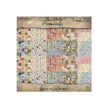 Tim Holtz Idea-ology - Palette Paper Collection: Multi Paper Pad -8"x8" - 200 GSM