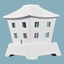 Bisque Ceramic Oriental Lantern