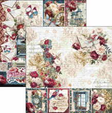 Ciao Bella - Bohemian Burgundy Collection - Paper Pad (12"x12")