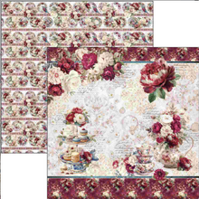 Ciao Bella - Bohemian Burgundy Collection - Paper Pad (12"x12")