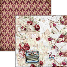 Ciao Bella - Bohemian Burgundy Collection - Paper Pad (12"x12")