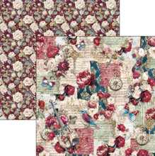 Ciao Bella - Bohemian Burgundy Collection - Paper Pad (12"x12")