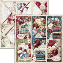 Ciao Bella - Bohemian Burgundy Collection - Paper Pad (12"x12")