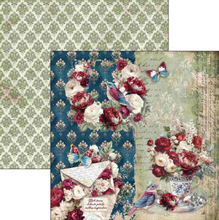 Ciao Bella - Bohemian Burgundy Collection - Paper Pad (12"x12")