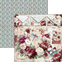 Ciao Bella - Bohemian Burgundy Collection - Paper Pad (12"x12")