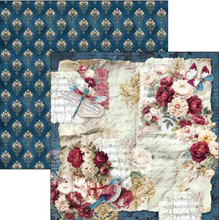 Ciao Bella - Bohemian Burgundy Collection - Patterns Pad (12"x12")