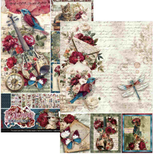 Ciao Bella - Bohemian Burgundy Collection - Creative Pad A4