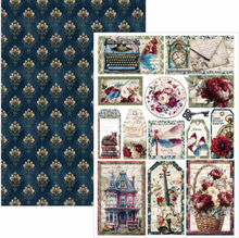 Ciao Bella - Bohemian Burgundy Collection - Creative Pad A4